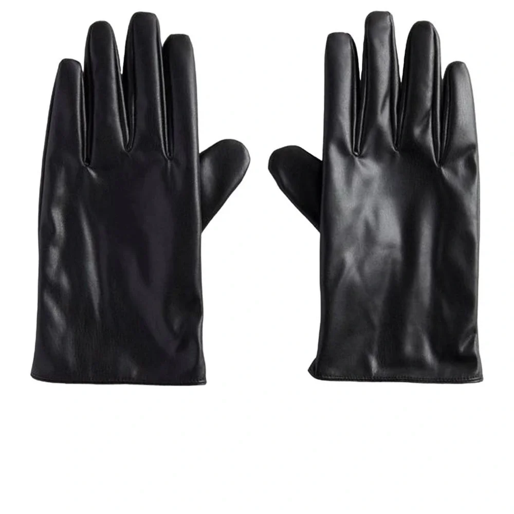 Torrid Womens Black Faux Leather Dressy Evening Out Gloves Size S/M